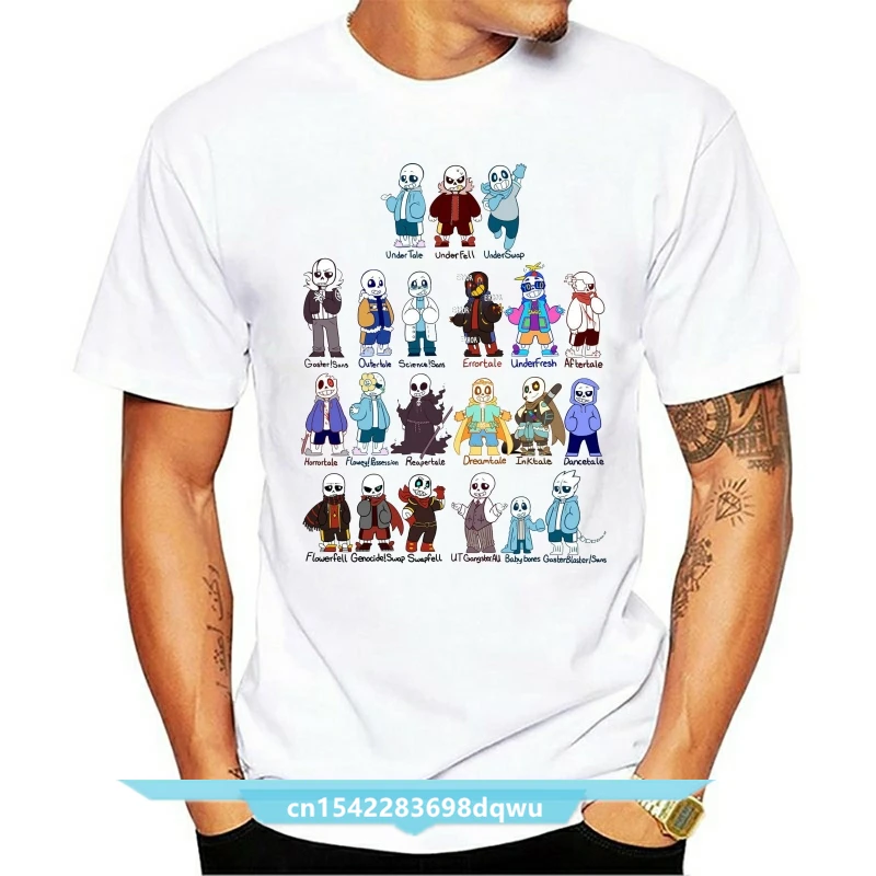 Men T-Shirts Undertale Sans Game Fans T Shirts Newest Harajuku Homme Classic Crew Neck Men Short-Sleeve 100% Cotton Streetwear
Men T-Shirts Undertale Sans Game Fans T Shirts Newest Harajuku Homme Classic Crew Neck Men Short-Sleeve 100% Cotton Streetwear