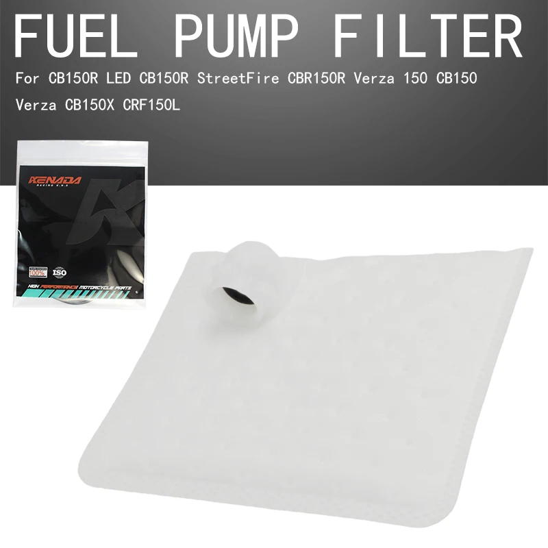 In-Tank Fuel Pump Filter Strainer Sock Screen for CB150R LED StreetFire Verza/CB150 Verza CB150X CRF150L
In-Tank Fuel Pump Filter Strainer Sock Screen for CB150R LED StreetFire Verza/CB150 Verza CB150X CRF150L