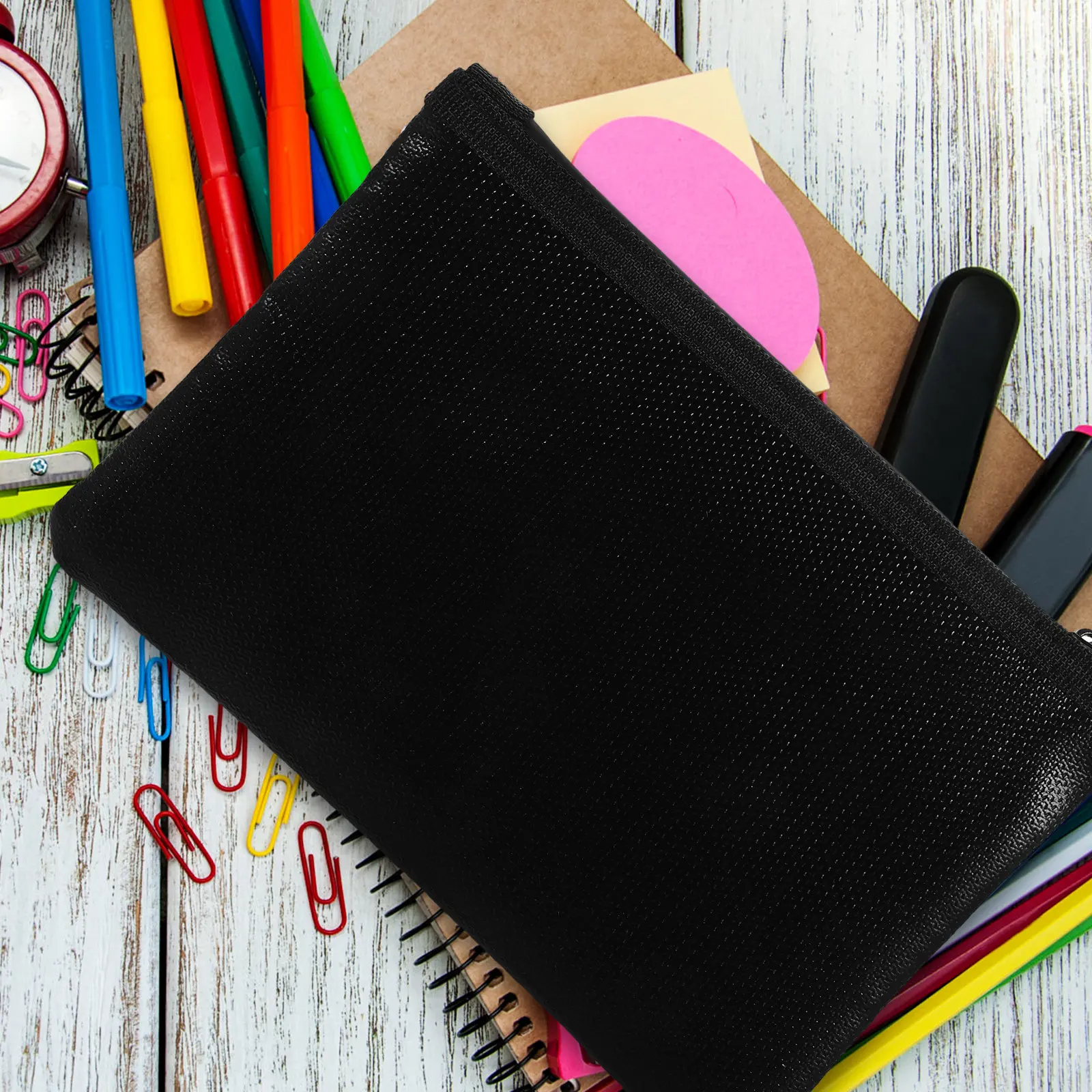 Fireproof File Bag Resistant Document Pouch for Passports Cards Money Certificates Office Student
Fireproof File Bag Resistant Document Pouch for Passports Cards Money Certificates Office Student