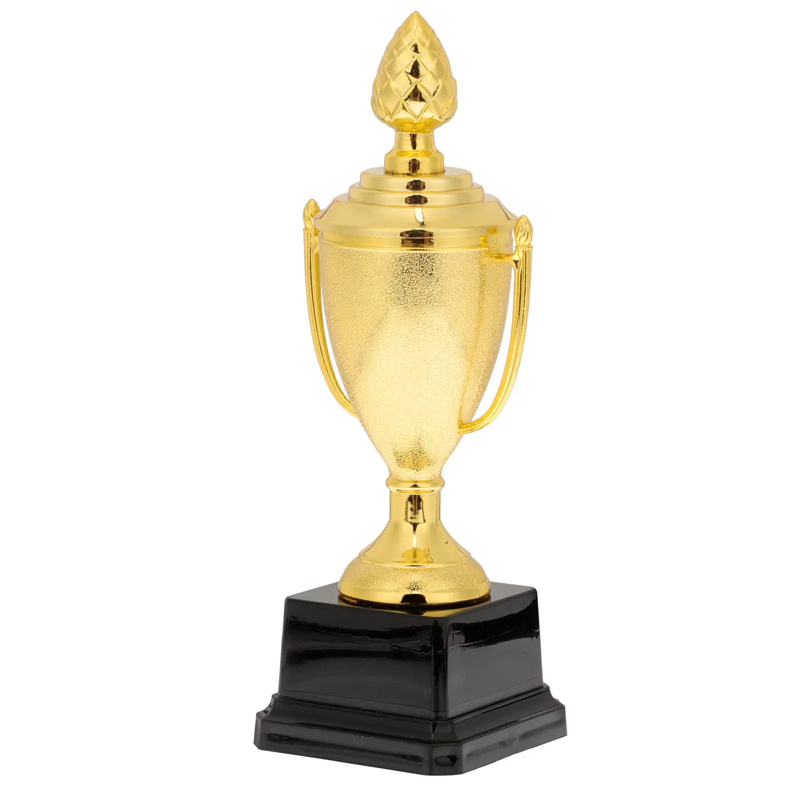 Golden Plastic Trophy Beautiful Lightweight Award for Classroom Party Sports Banquet Competition Race Game Trophy
Golden Plastic Trophy Beautiful Lightweight Award for Classroom Party Sports Banquet Competition Race Game Trophy
