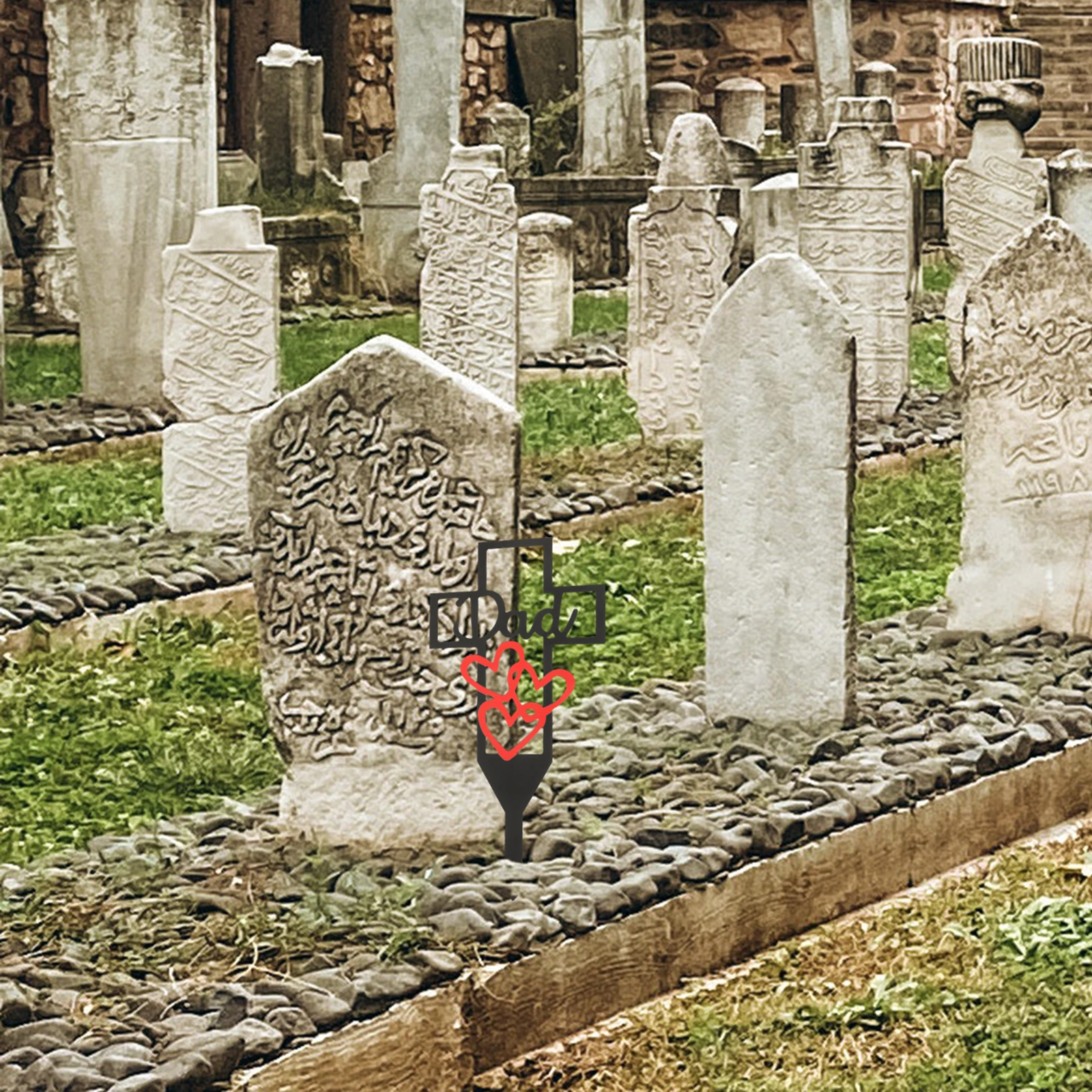 Stake Lightweight Durable Cemetery Grave Decoration Memorial Vase Garden Lawn Yard nament Metal Outdoor
Stake Lightweight Durable Cemetery Grave Decoration Memorial Vase Garden Lawn Yard nament Metal Outdoor