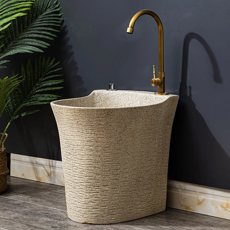 Household bathroom Mop pool Retro mop pool Balcony Outdoor outdoor courtyard pier Ceramic pool Mopping basin
Household bathroom Mop pool Retro mop pool Balcony Outdoor outdoor courtyard pier Ceramic pool Mopping basin
