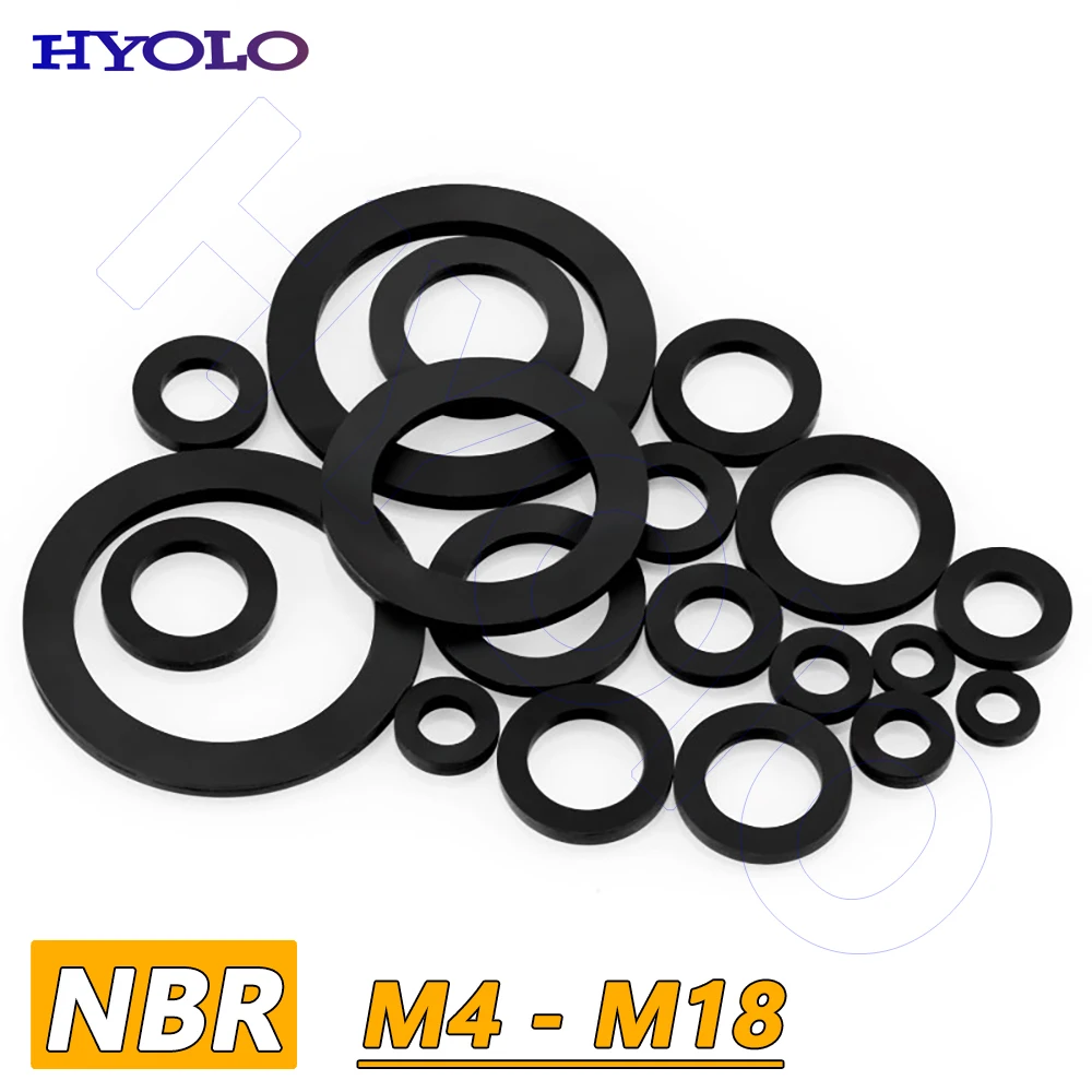 Rubber Gasket NBR Oil Resistant Sealing Ring Waterproof Nitrile Rubber Washers Soft Flat O Ring Shock Absorbing O-Ring Tap Seal
Rubber Gasket NBR Oil Resistant Sealing Ring Waterproof Nitrile Rubber Washers Soft Flat O Ring Shock Absorbing O-Ring Tap Seal