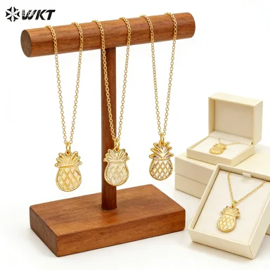 WT-N1082 WKT Natural Shell Pineapple Shape With High Quality Gold Color Trim Pendant Necklace For Women And Kids Necklace
WT-N1082 WKT Natural Shell Pineapple Shape With High Quality Gold Color Trim Pendant Necklace For Women And Kids Necklace