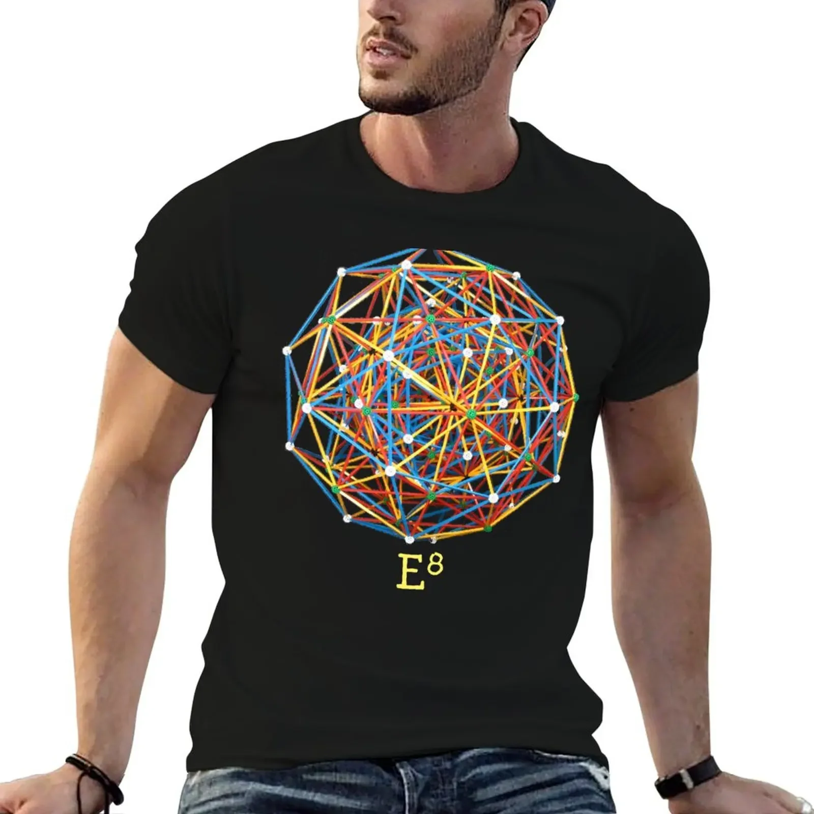 E8 Mathematics Group Thoery Lie Groups T-Shirt oversizeds man clothes men t shirts
E8 Mathematics Group Thoery Lie Groups T-Shirt oversizeds man clothes men t shirts