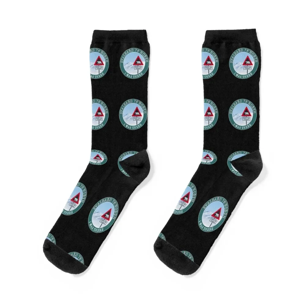 Svalbard, 78° north I was there. Longyearbien Spitzbergen Arctic North Pole Socks bright garter Socks Men's Women's
Svalbard, 78° north I was there. Longyearbien Spitzbergen Arctic North Pole Socks bright garter Socks Men's Women's