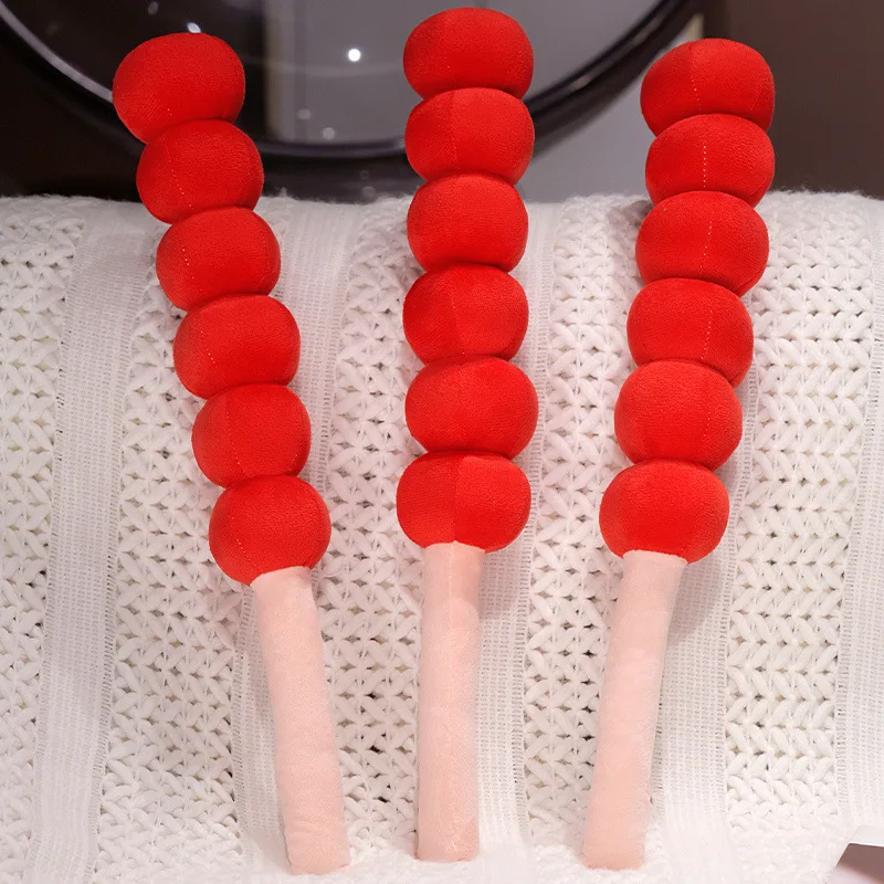 50cm Long Realistic Candy Hawthorn Berries Plush Toy, Sweet Chinese Tanghulu Doll for Home Xmas Festival Decoration
50cm Long Realistic Candy Hawthorn Berries Plush Toy, Sweet Chinese Tanghulu Doll for Home Xmas Festival Decoration