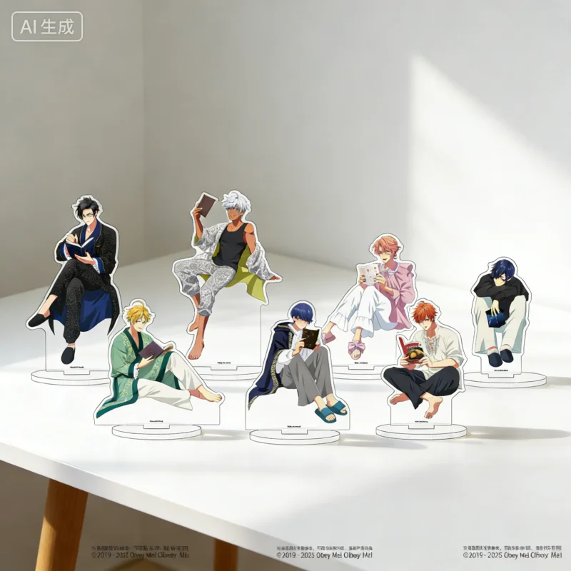 Anime Obey Me! Cosplay Holder Topper Animation Peripheral 15CM Acrylic standing sign board Plate Desk Decor Toy for gift
Anime Obey Me! Cosplay Holder Topper Animation Peripheral 15CM Acrylic standing sign board Plate Desk Decor Toy for gift