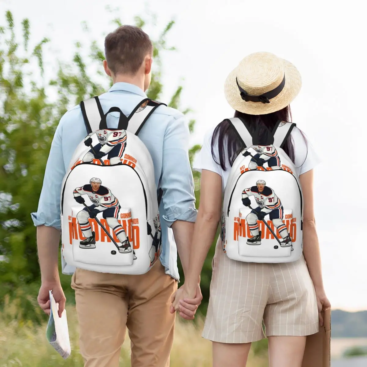 Connor McDavid 97 For Edmonton Oilers Fans Student Backpack School Bag Hiking Travel Daypack for Men Women Bookbag Shoulder Bags
Connor McDavid 97 For Edmonton Oilers Fans Student Backpack School Bag Hiking Travel Daypack for Men Women Bookbag Shoulder Bags
