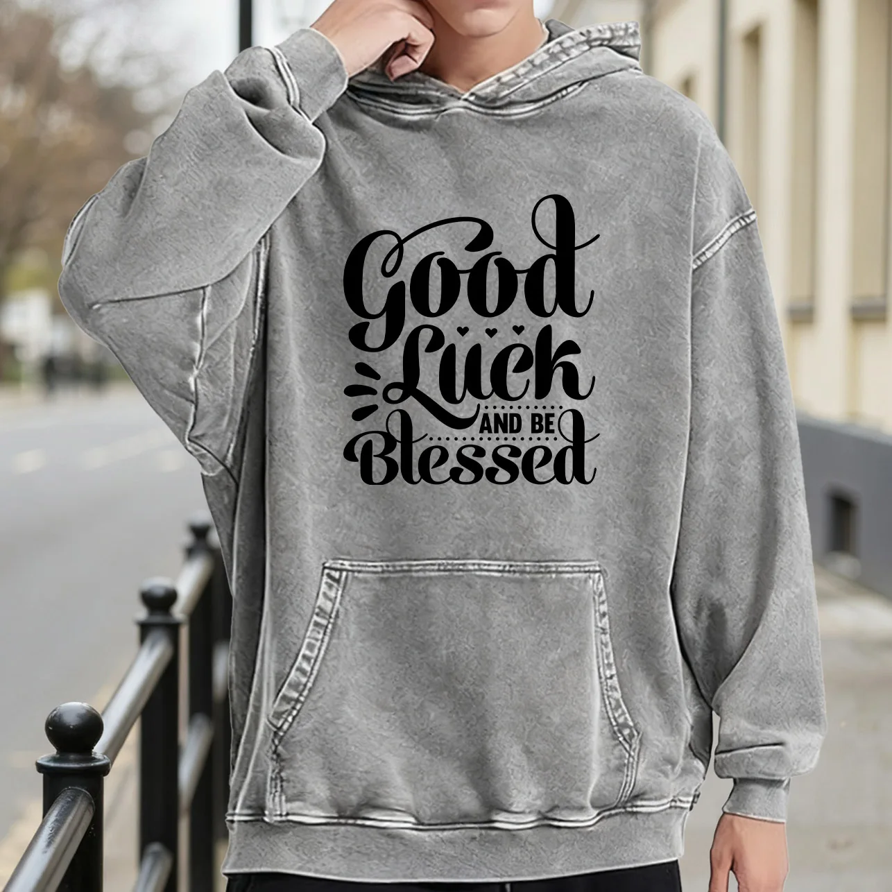Мужская винтажная потертая толстовка с рисунком Good Luck and Be Blessed, потертый пуловер в стиле ретро, уличная повседневная толстовка
Мужская винтажная потертая толстовка с рисунком Good Luck and Be Blessed, потертый пуловер в стиле ретро, уличная повседневная толстовка