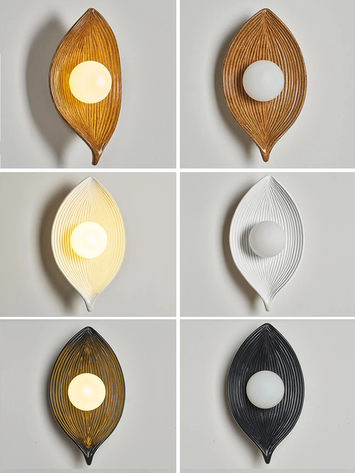 Leaf Resin Wall Lamps Vintage LED Wall Sconces Bedroom Living Room Corridor Porch Background Lamps Indoor Lighting Home Decor G4
Leaf Resin Wall Lamps Vintage LED Wall Sconces Bedroom Living Room Corridor Porch Background Lamps Indoor Lighting Home Decor G4