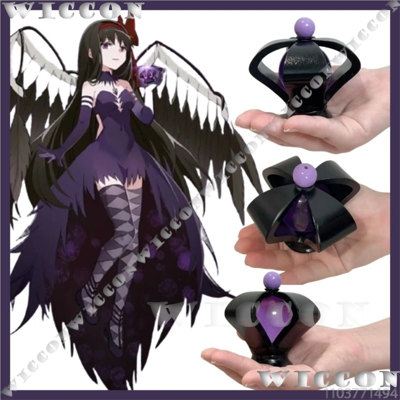 Akemi Homura Soul Stone Purple Prop Anime Walpurgisnacht: Rising Witch Halloween Cosplay Woman Girl Dark Night Gifts Party Cos
Akemi Homura Soul Stone Purple Prop Anime Walpurgisnacht: Rising Witch Halloween Cosplay Woman Girl Dark Night Gifts Party Cos