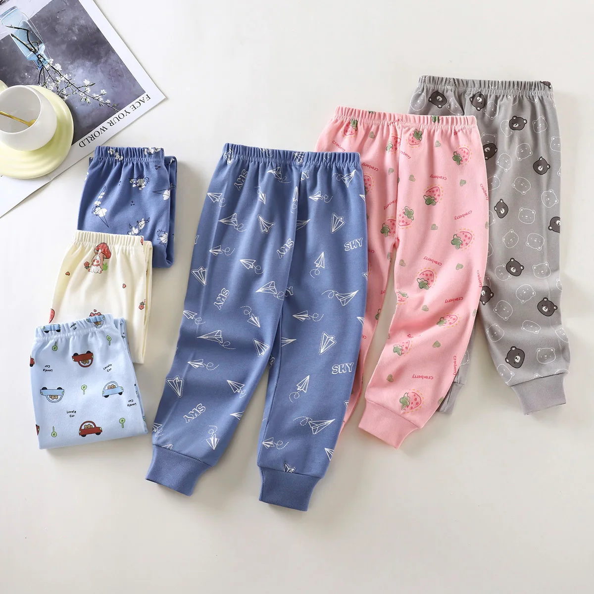 Children's Pajamas Pants Boy Cotton Underwear Sleepwear Boys Girls Kids Pajamas Spring Autumn Winter Cartoon Bottoms
Children's Pajamas Pants Boy Cotton Underwear Sleepwear Boys Girls Kids Pajamas Spring Autumn Winter Cartoon Bottoms