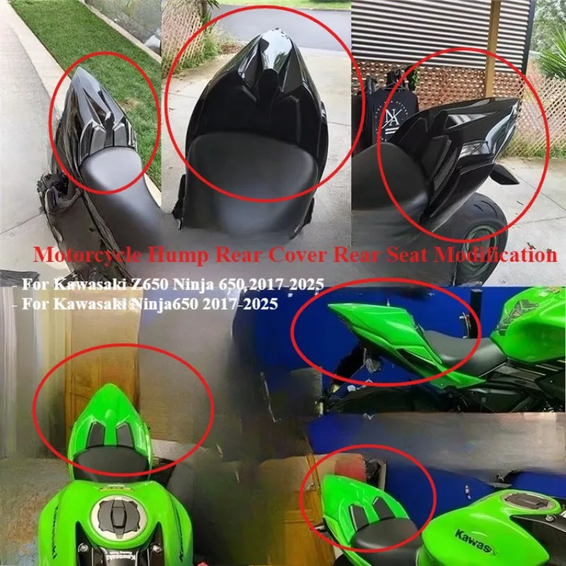 Motorcycle Hump Rear Cover Rear Seat Modification Suitable for Kawasaki Z650 Ninja 650 2017 2018 2020 2021 2022 2023 2024 2025
Motorcycle Hump Rear Cover Rear Seat Modification Suitable for Kawasaki Z650 Ninja 650 2017 2018 2020 2021 2022 2023 2024 2025