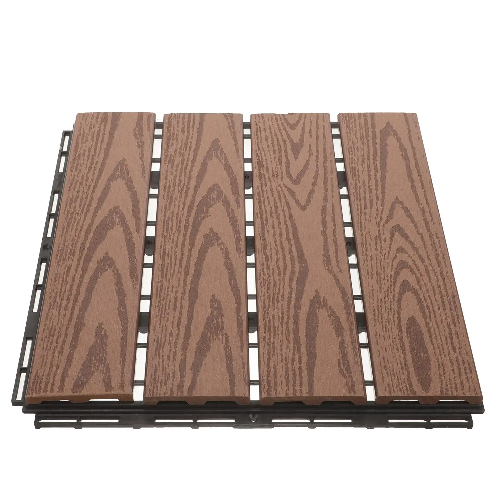 Outdoor Patio Flooring 30x30cm Plastic Tiles Pressed Pattern Coffee Color Balcony Floor Waterproof Easy Installation
Outdoor Patio Flooring 30x30cm Plastic Tiles Pressed Pattern Coffee Color Balcony Floor Waterproof Easy Installation