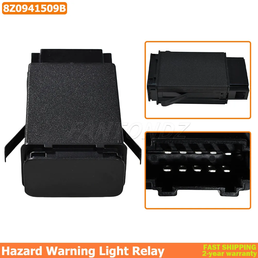 For Audi A2 8Z 2000-2005 Hazard Warning Light Flasher Indicator Relay Turn Signal Switch 8Z0941509B
For Audi A2 8Z 2000-2005 Hazard Warning Light Flasher Indicator Relay Turn Signal Switch 8Z0941509B