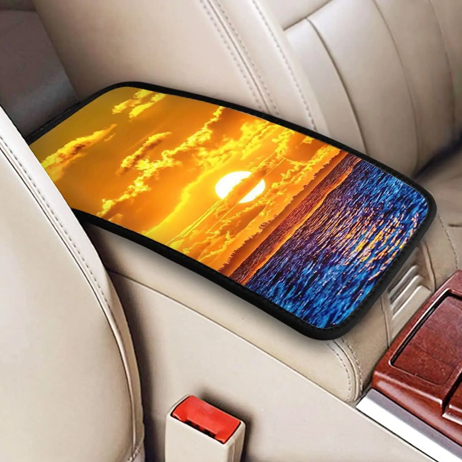 Aneyhoz Sunset Car Center Console Cover Yellow Waterproof Car Armrest Seat Box Cover Protector for Most Vehicle SUV Truck
Aneyhoz Sunset Car Center Console Cover Yellow Waterproof Car Armrest Seat Box Cover Protector for Most Vehicle SUV Truck