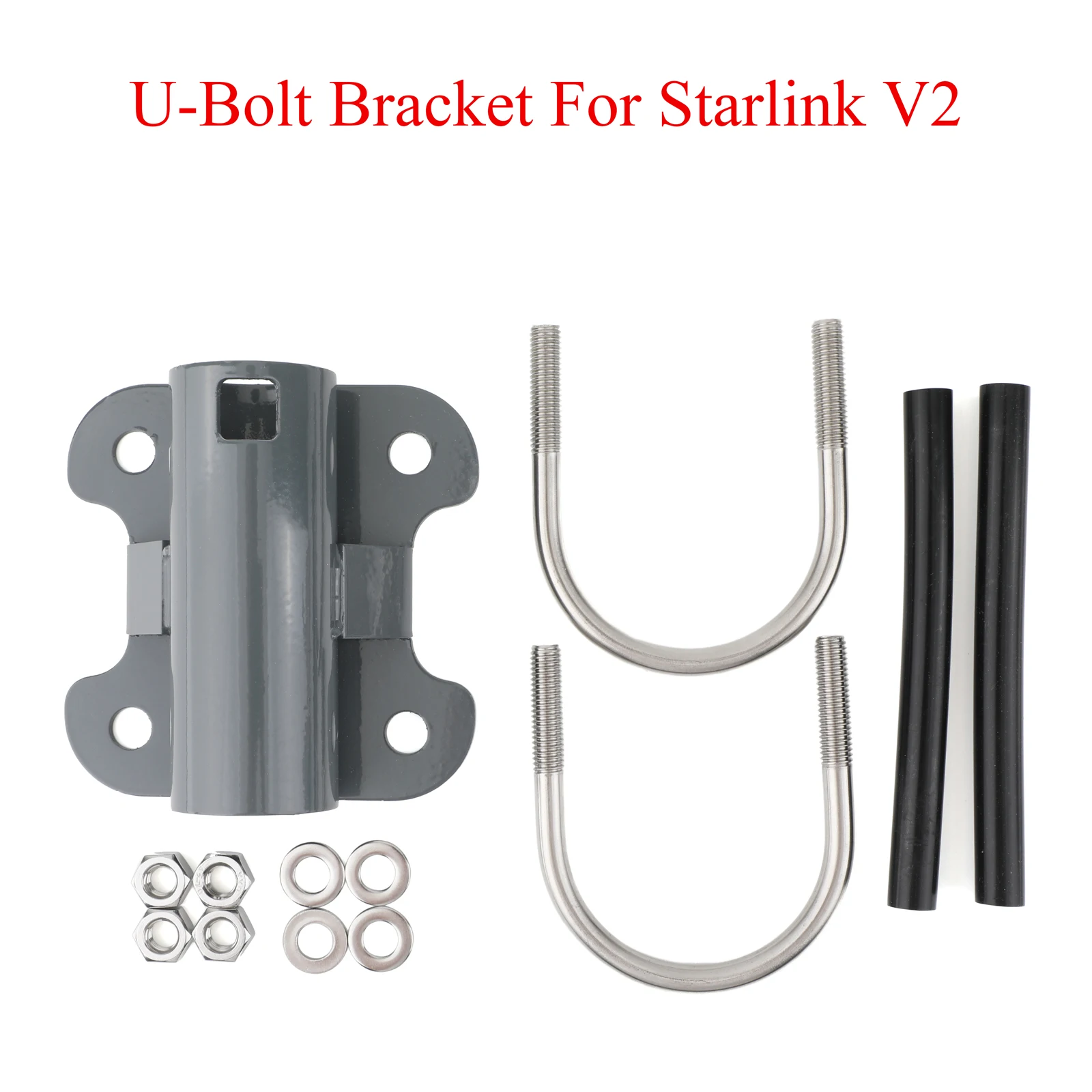 Для Starlink V2/Gen2 30-50 мм U-образный монтажный кронштейн, монтажный адаптер для маста
Для Starlink V2/Gen2 30-50 мм U-образный монтажный кронштейн, монтажный адаптер для маста