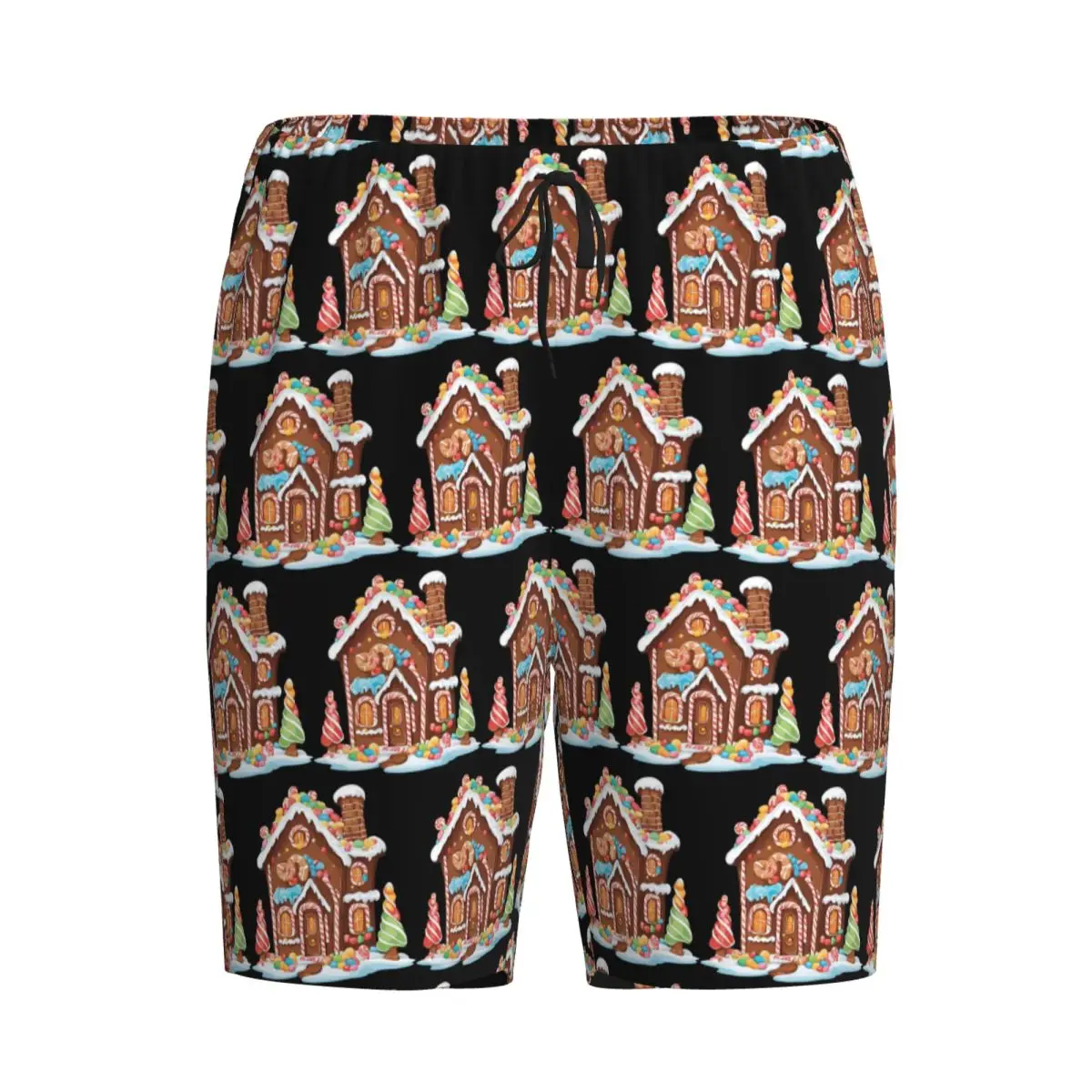 Мужские пижамные штаны-шорты с забавным принтом «Пряничный домик» для сна и отдыха
Мужские пижамные штаны-шорты с забавным принтом «Пряничный домик» для сна и отдыха