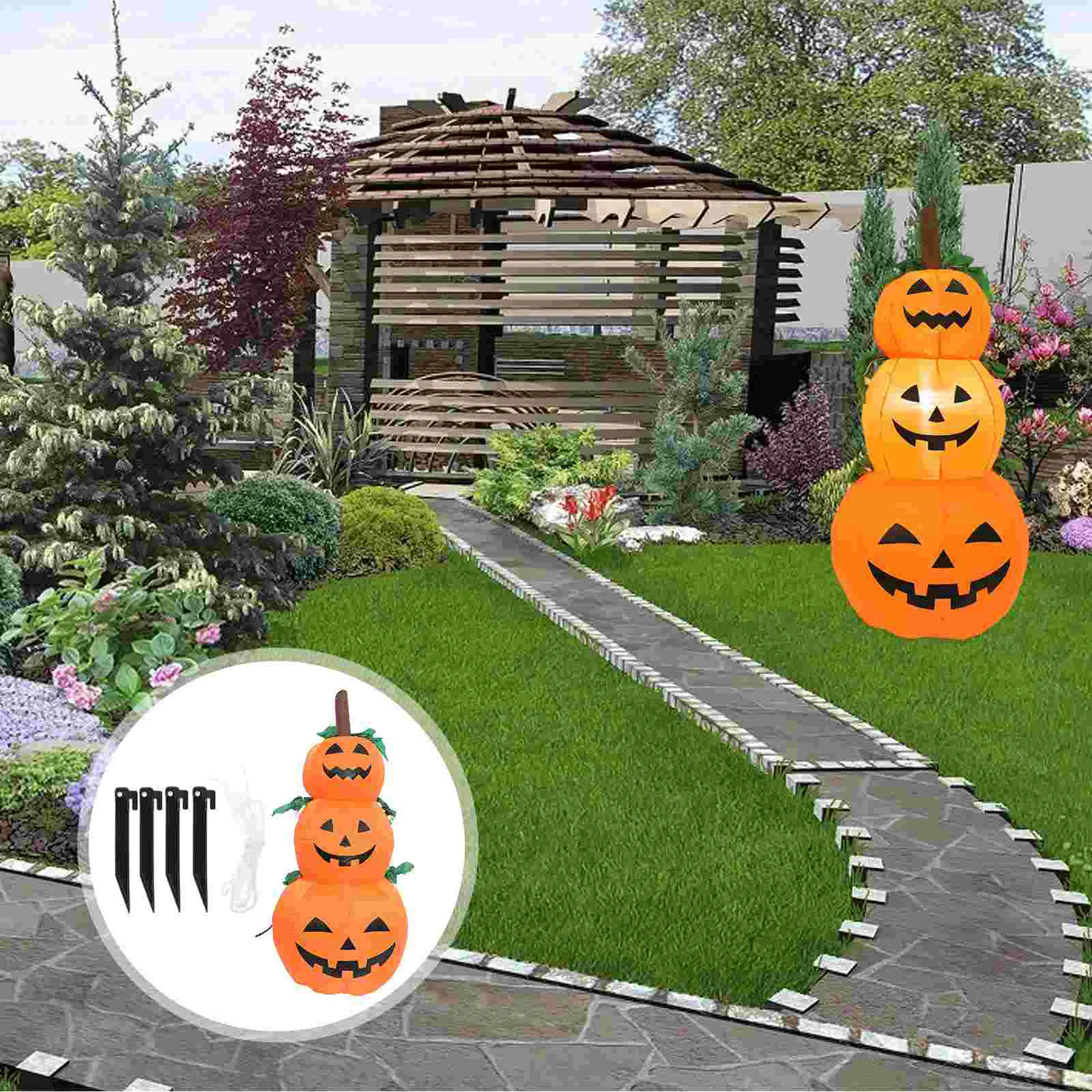 Lanterns Halloween Inflatable Pumpkin Model Decorate Inflating Orange Adornment
Lanterns Halloween Inflatable Pumpkin Model Decorate Inflating Orange Adornment