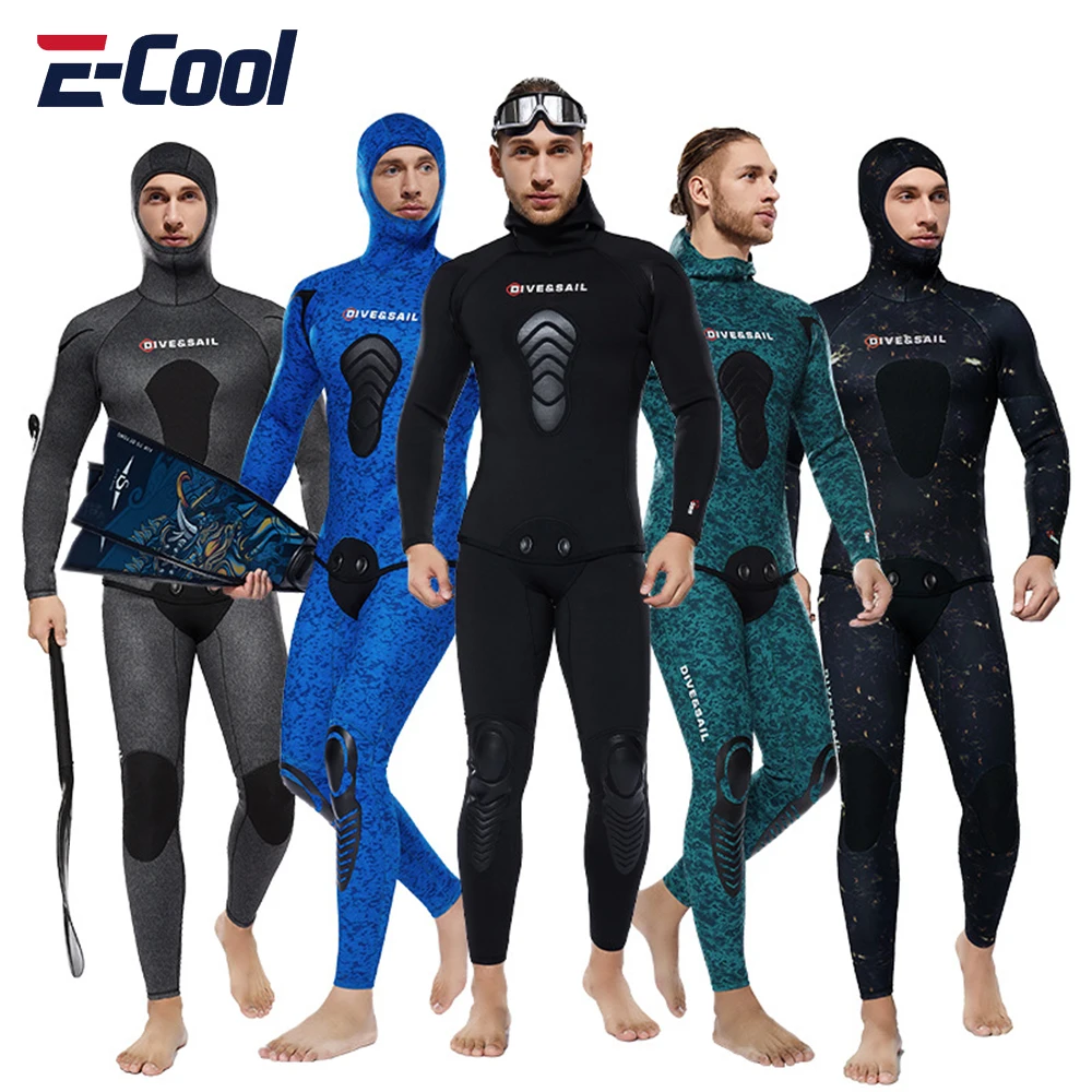 3mm/5mm/7mm Neoprene Wetsuit Premium Camouflage Open Cell Spearfishing Wetsuit 2-Piece Scuba Diving Suit Hoodie Snorkeling Suits
3mm/5mm/7mm Neoprene Wetsuit Premium Camouflage Open Cell Spearfishing Wetsuit 2-Piece Scuba Diving Suit Hoodie Snorkeling Suits