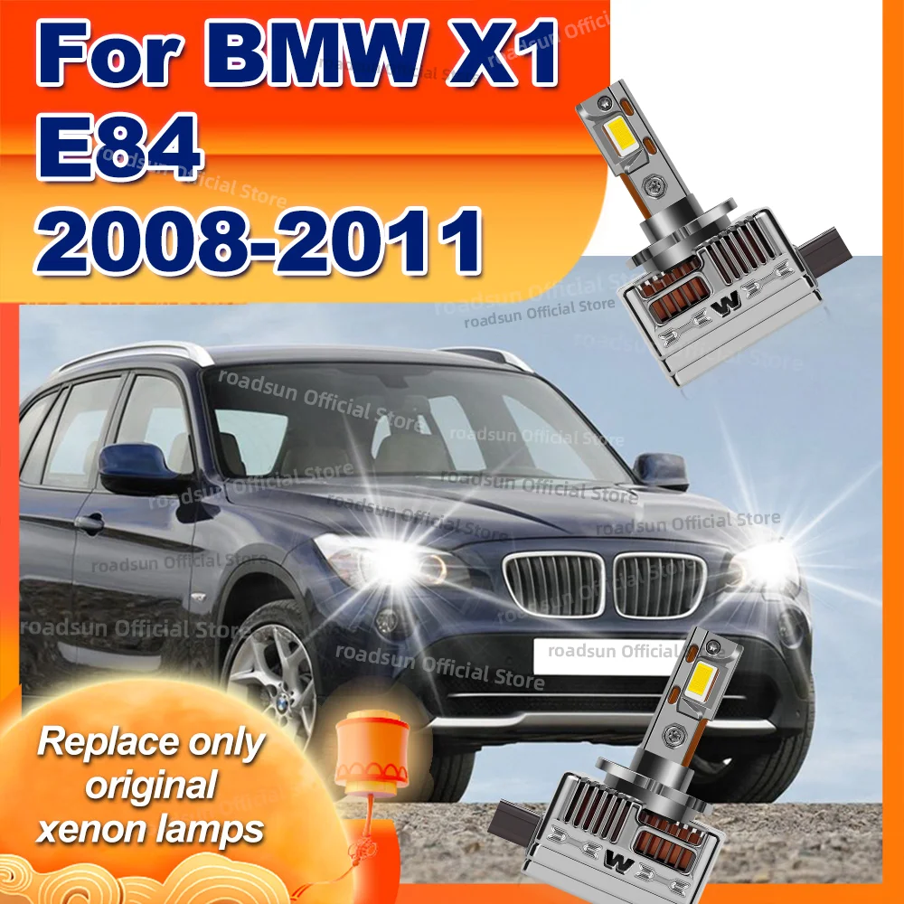 2pcs Led Headlight Canbus Bulbs 50000LM Car Lamp 6000K For BMW X1 E84 2008 2009 2010 2011
2pcs Led Headlight Canbus Bulbs 50000LM Car Lamp 6000K For BMW X1 E84 2008 2009 2010 2011
