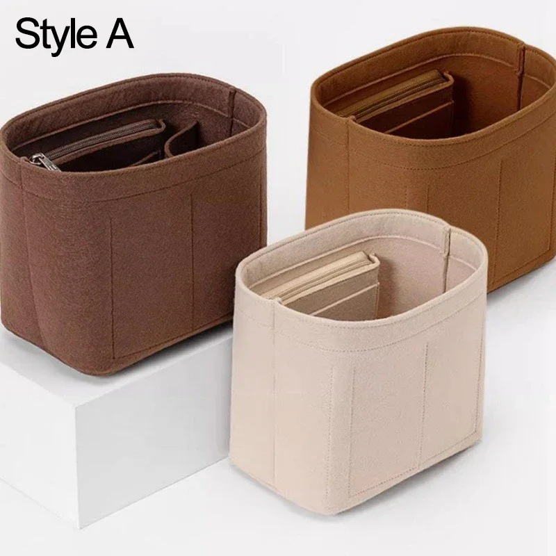 Felt Insert Bag Fits For Handbag /Bucket Bags Liner Bag Felt Makeup Bag Support Travel Portable Insert Purse Organizer Bag
Felt Insert Bag Fits For Handbag /Bucket Bags Liner Bag Felt Makeup Bag Support Travel Portable Insert Purse Organizer Bag