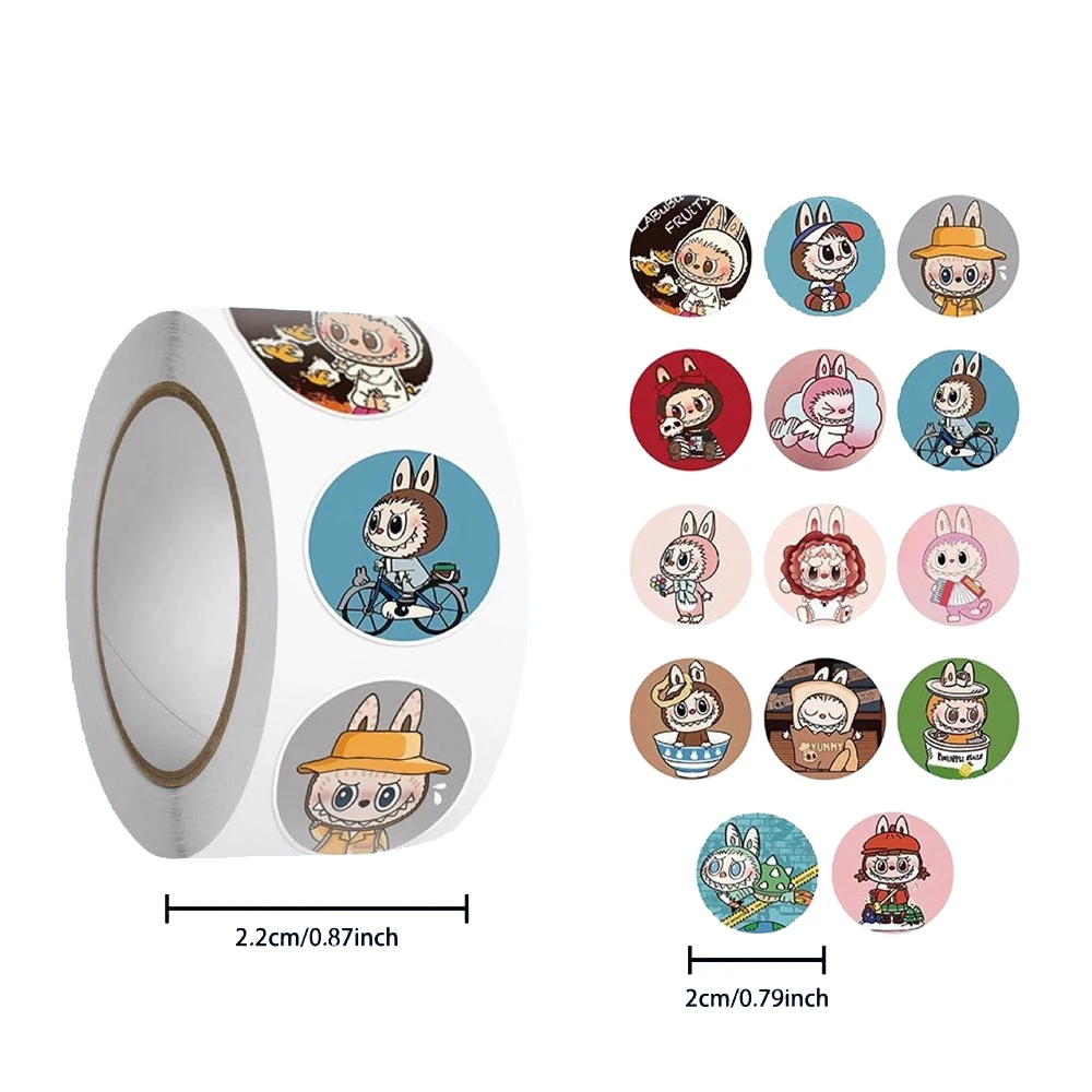 500pcs/roll Cute Labubu Reward Stickers Kawaii Cartoon Doll Decals Decoration DIY Guitar Phone Laptop Sealing Label Sticker Gift
500pcs/roll Cute Labubu Reward Stickers Kawaii Cartoon Doll Decals Decoration DIY Guitar Phone Laptop Sealing Label Sticker Gift