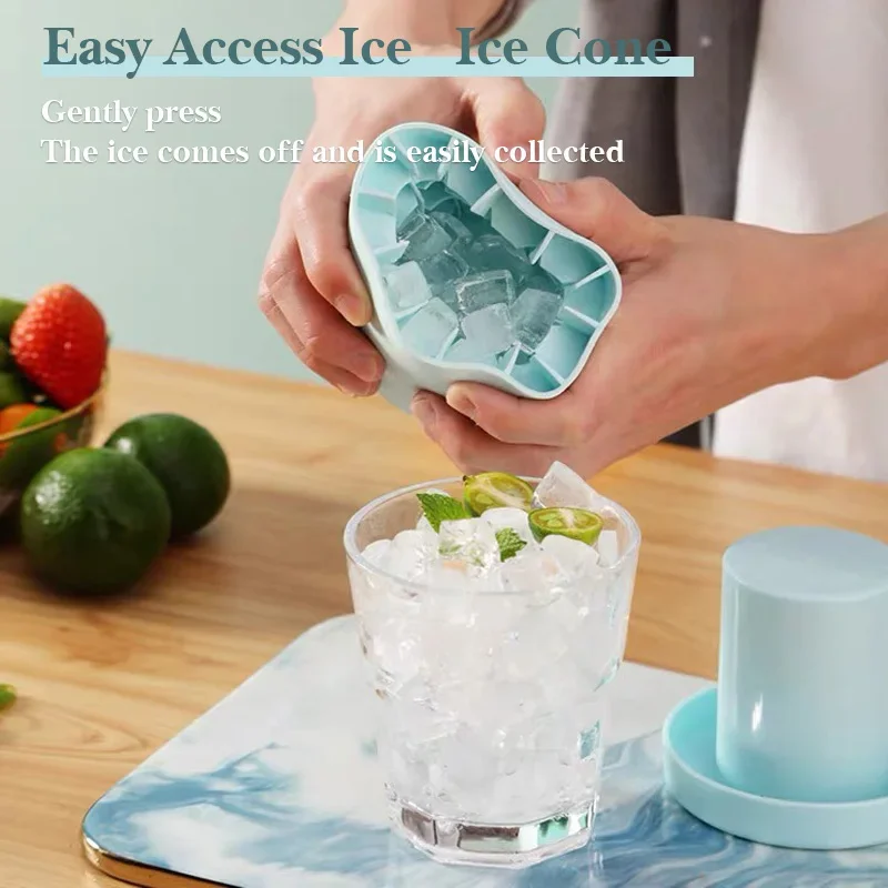 Silicone Ice Cube Mold Round Bucket Summer Homemade DIY Refrigerator Freeze Ice Maker Creative Ice Cube Mold Barware Tools
Silicone Ice Cube Mold Round Bucket Summer Homemade DIY Refrigerator Freeze Ice Maker Creative Ice Cube Mold Barware Tools