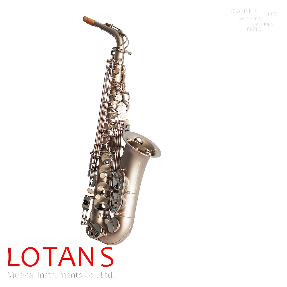 The hot seller is the nickel plated keys alto Eb saxophone
The hot seller is the nickel plated keys alto Eb saxophone