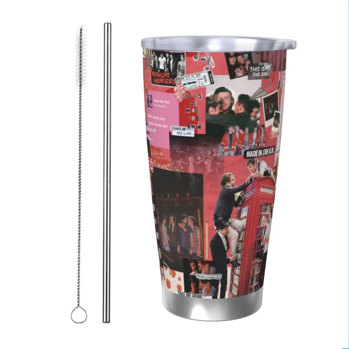 One-Directions 20oz Stainless Steel Car Mug Straw Thermal Iced Travel Cup Vacuum Insulated Coffee Hot Cup
One-Directions 20oz Stainless Steel Car Mug Straw Thermal Iced Travel Cup Vacuum Insulated Coffee Hot Cup