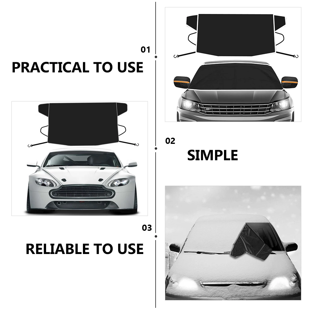 Car Snow Cover Waterproof Windshield Oxford Cloth Snowproof Front Window Shield Anti Frost Winter Auto Glass Protect
Car Snow Cover Waterproof Windshield Oxford Cloth Snowproof Front Window Shield Anti Frost Winter Auto Glass Protect