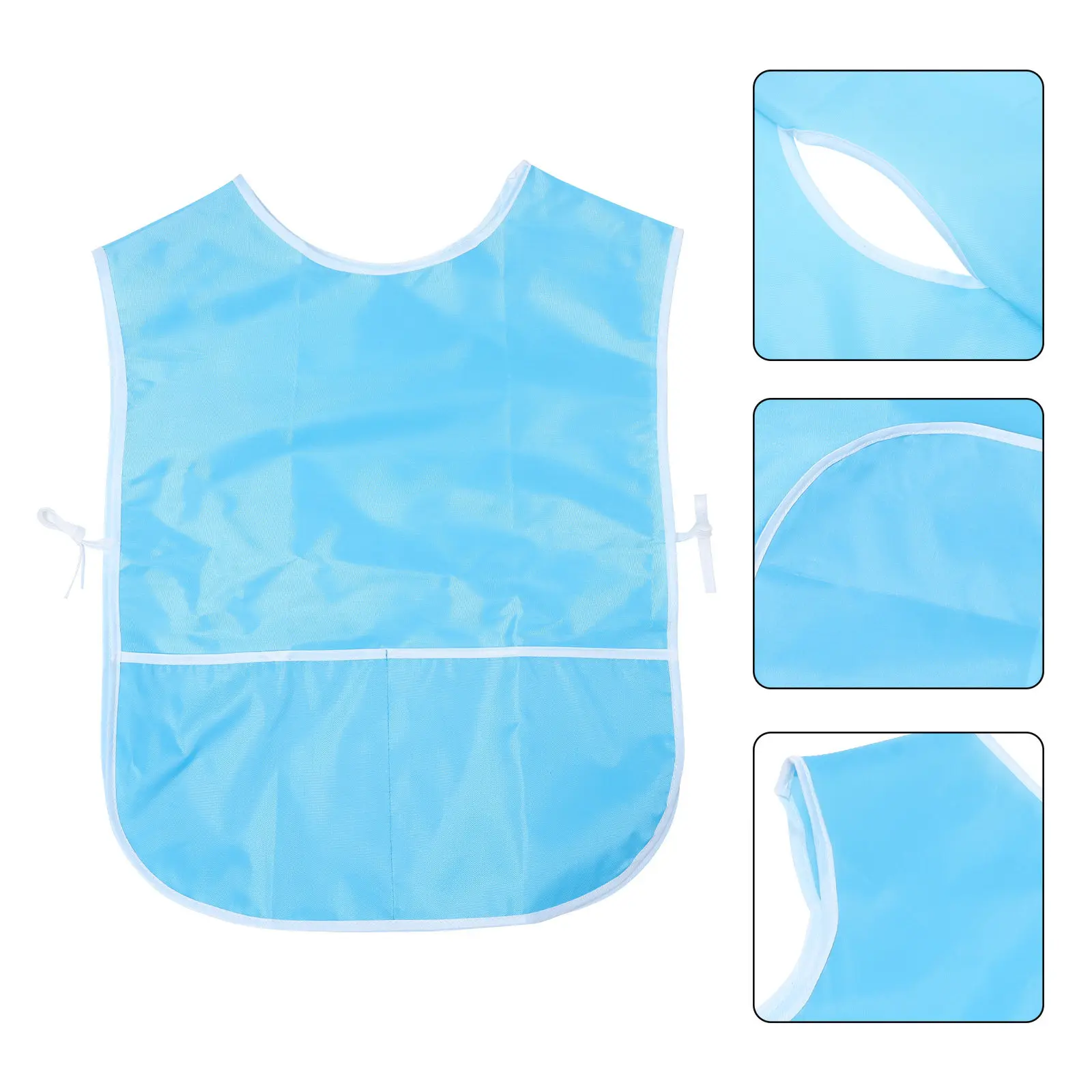 1Pcs Waterproof Feeding Bib Pure Color Nylon Pocket Design Baby Bib Dirt Resistant Infant Feeding Smock Kindergarten Smock
1Pcs Waterproof Feeding Bib Pure Color Nylon Pocket Design Baby Bib Dirt Resistant Infant Feeding Smock Kindergarten Smock