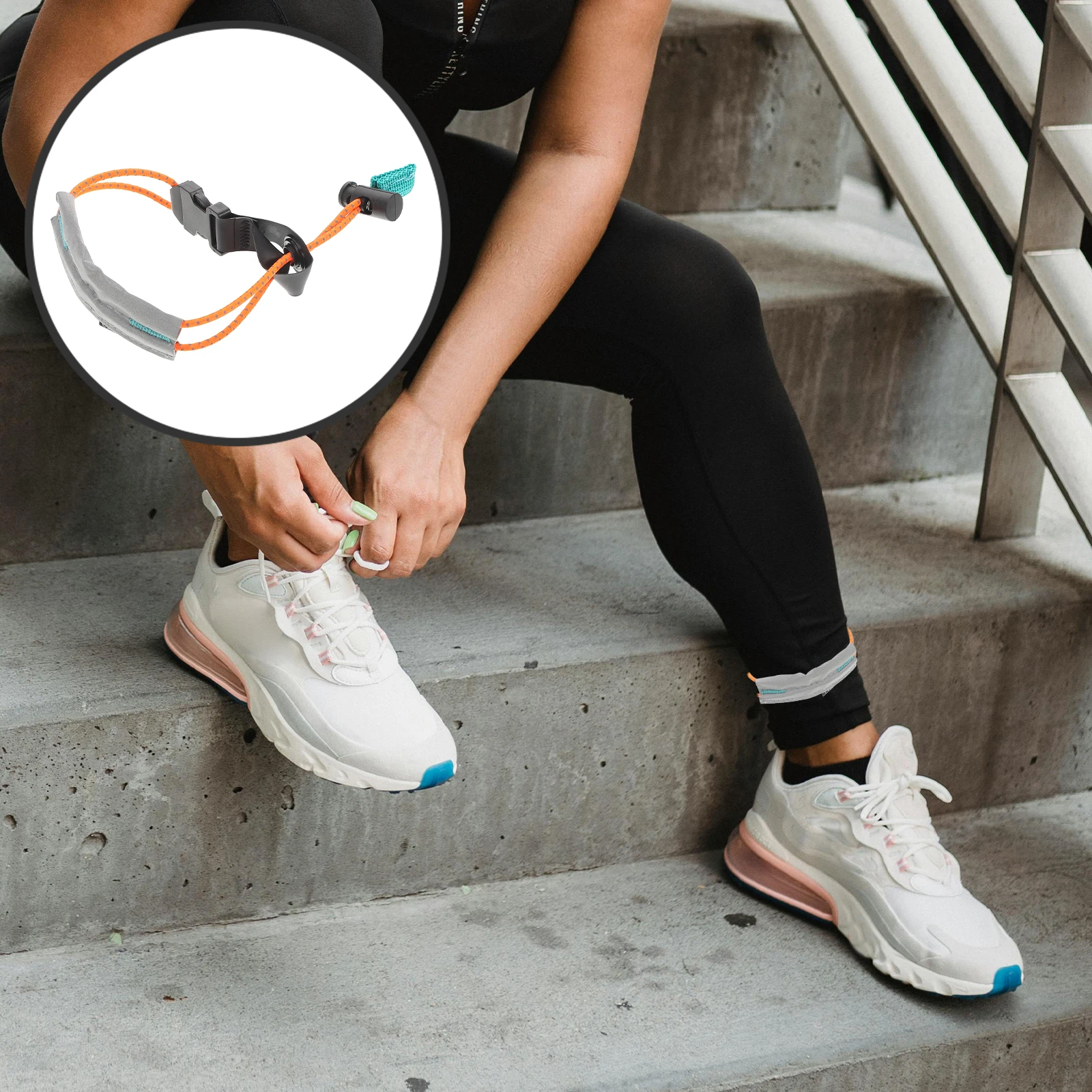 2Pcs Strong Elastic Pant Leg Straps Reflective Safety Band Adjustable Trousers Holder for Night Cycling
2Pcs Strong Elastic Pant Leg Straps Reflective Safety Band Adjustable Trousers Holder for Night Cycling