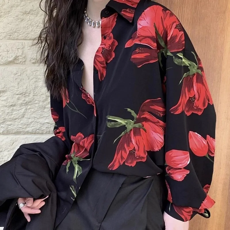 Long Sleeve Chinese Style Ladies Shirts Summer Korean Printing Tops Vintage Streetwear Women's Clothing 2024 Buttons New Blouses
Long Sleeve Chinese Style Ladies Shirts Summer Korean Printing Tops Vintage Streetwear Women's Clothing 2024 Buttons New Blouses