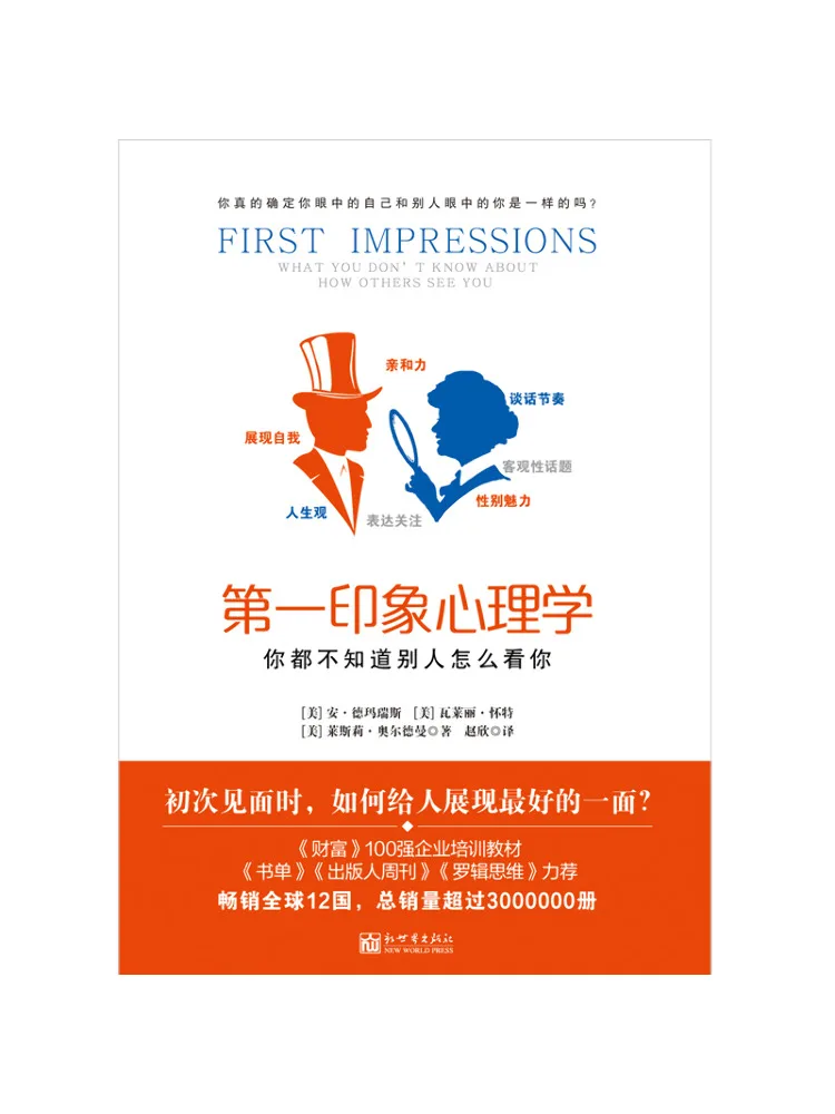 Книга «Психология первого впечатления»: Вы не можете знать, как видят вас другие.
Книга «Психология первого впечатления»: Вы не можете знать, как видят вас другие.