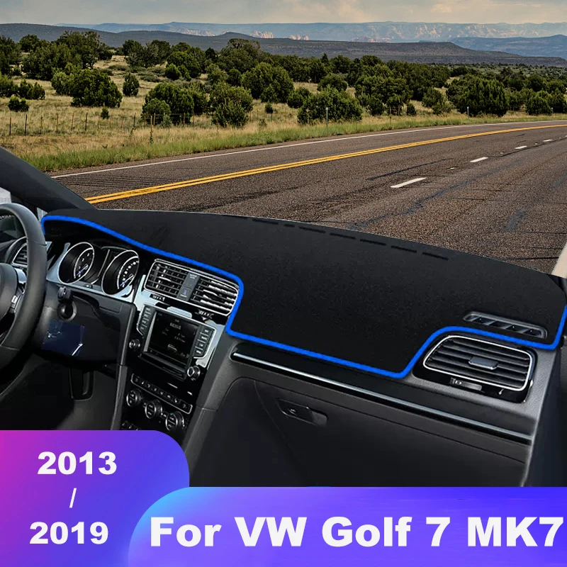 Коврик для приборной панели автомобиля для Volkswagen VW Golf 7 MK7 2013 2014 2015 2016 2017 2018 2019 Настольный козырек от солнца Аксессуары
Коврик для приборной панели автомобиля для Volkswagen VW Golf 7 MK7 2013 2014 2015 2016 2017 2018 2019 Настольный козырек от солнца Аксессуары