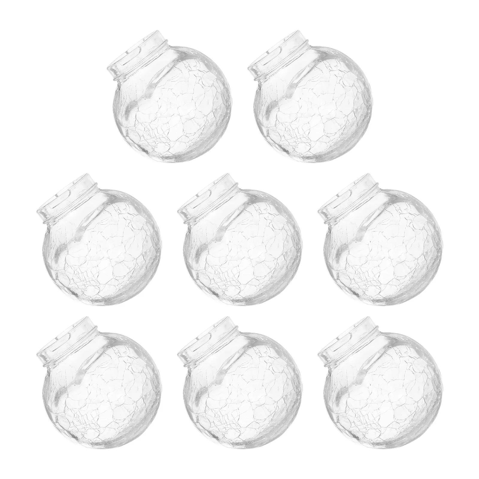 8Pcs Outdoor Glass Globe Lamp Shade Crackle Finish Clear Replacement for Bathroom Vanity Light Fixture Park Lighting 6Cm
8Pcs Outdoor Glass Globe Lamp Shade Crackle Finish Clear Replacement for Bathroom Vanity Light Fixture Park Lighting 6Cm