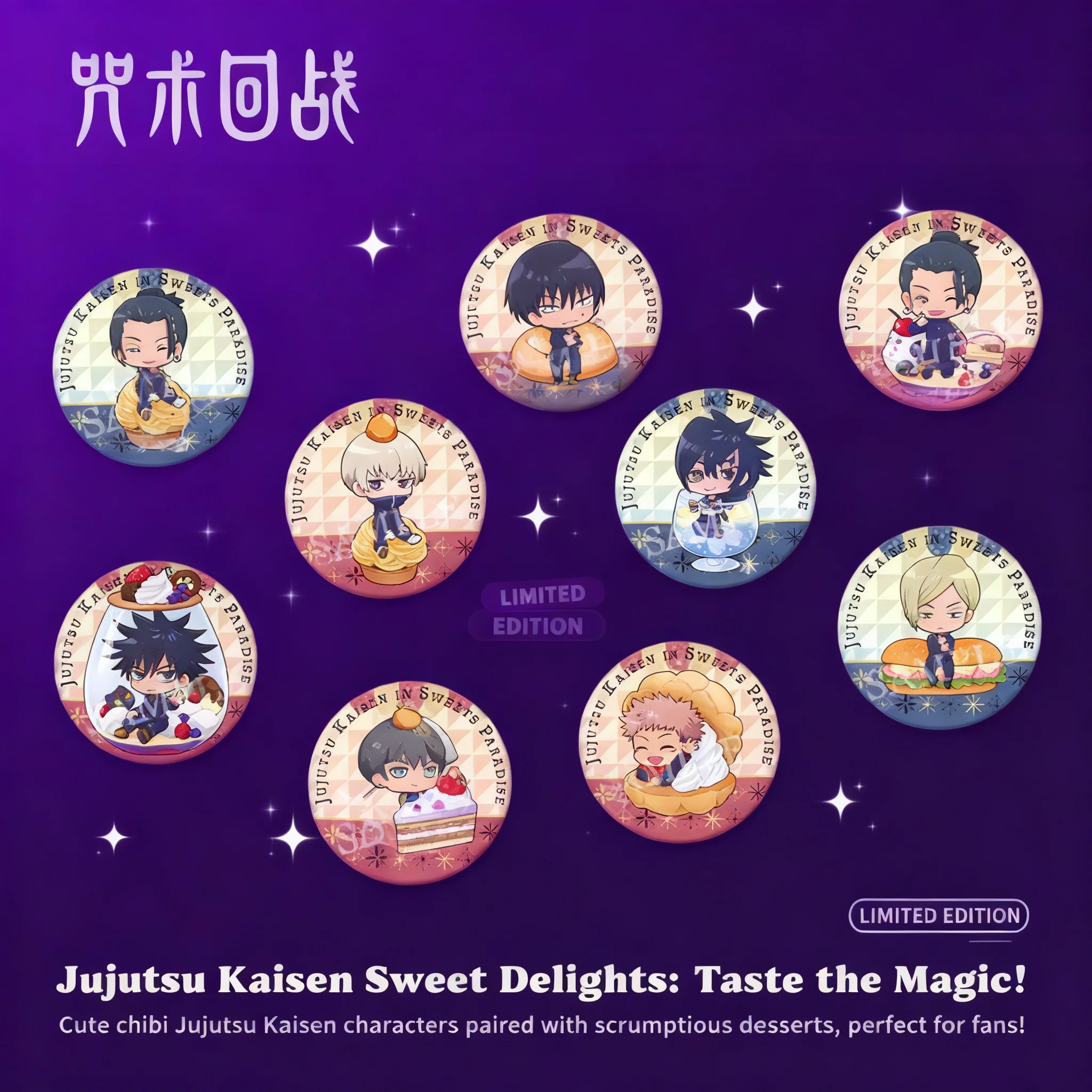 Anime Badge Jujutsu Kaisen Gojo Satoru Itadori Yuji Fushiguro Megumi Pin Collection Metal Enamel Pins Cartoon Accessories Gift
Anime Badge Jujutsu Kaisen Gojo Satoru Itadori Yuji Fushiguro Megumi Pin Collection Metal Enamel Pins Cartoon Accessories Gift