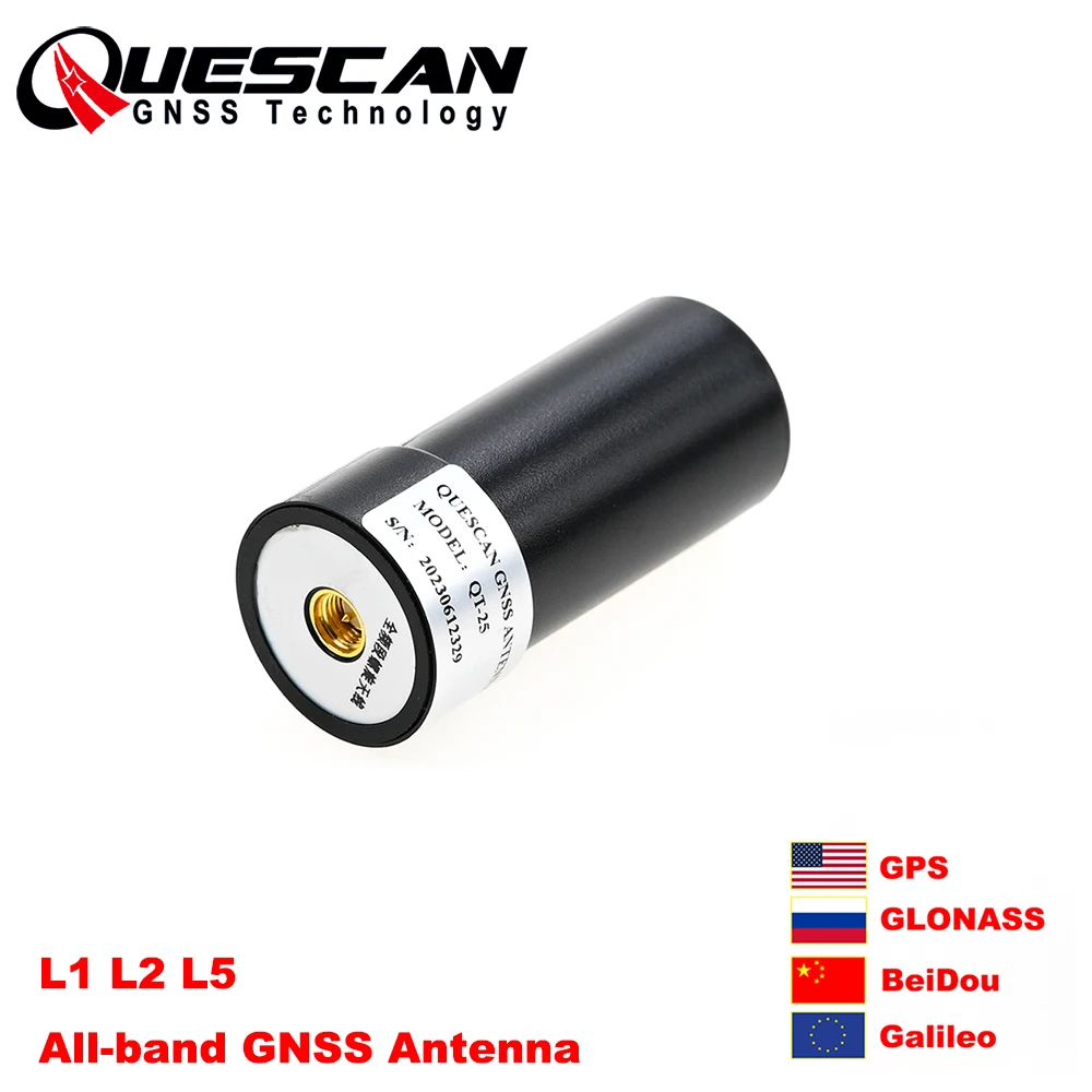 QUESCAN QT25 Высокоточная вседиапазонная L1L2L5 Helix GPS-антенна RTK GNSS Активная винтовая антенна Дрон RTK PPK GPS-антенна
QUESCAN QT25 Высокоточная вседиапазонная L1L2L5 Helix GPS-антенна RTK GNSS Активная винтовая антенна Дрон RTK PPK GPS-антенна