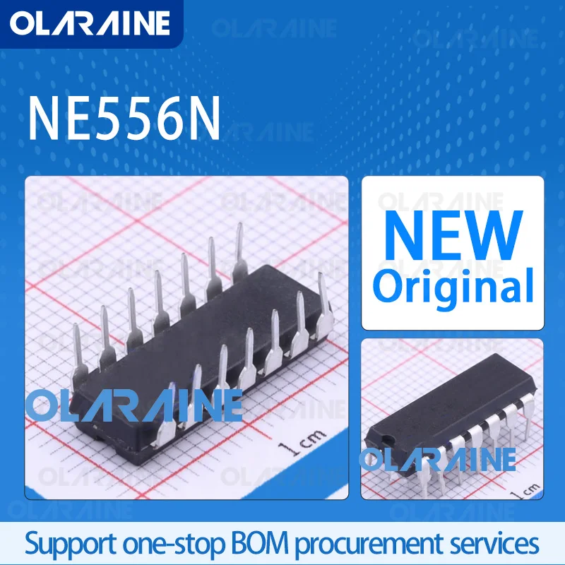 5/10/100Pcs NE556N PDIP-14 original 100% New ic chip Timer/Timer 2 Timer Voltage -16 V Current 200 mA
5/10/100Pcs NE556N PDIP-14 original 100% New ic chip Timer/Timer 2 Timer Voltage -16 V Current 200 mA