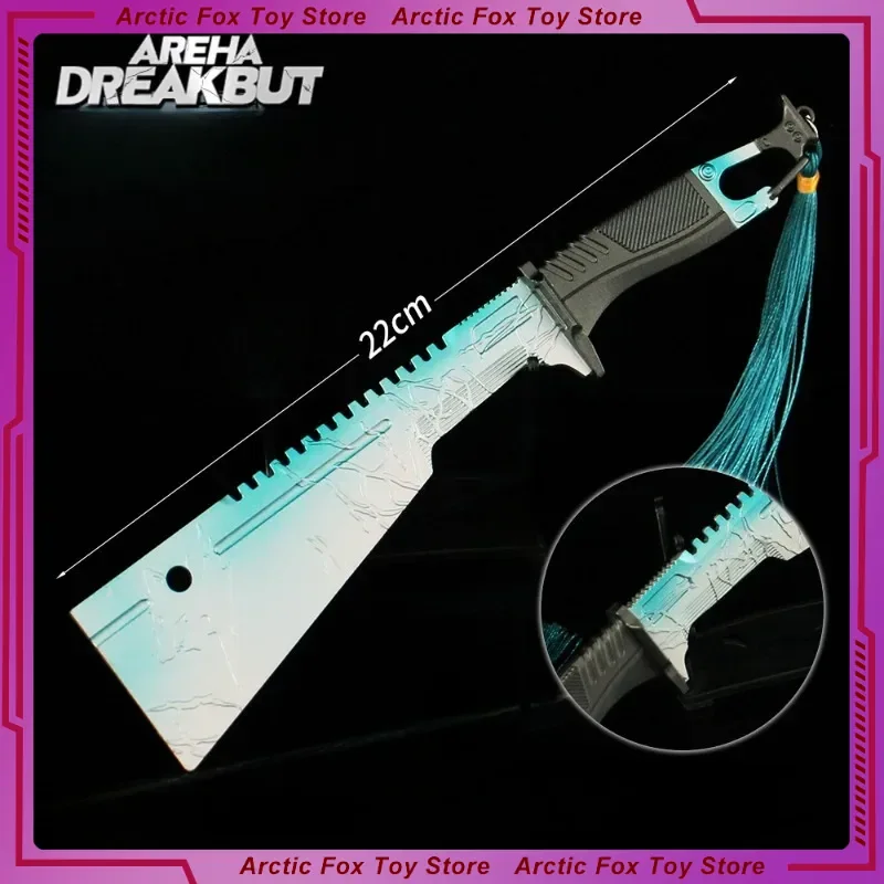 New 22cm Arena Breakout Game Peripherals Snow Wolf Survival Knife Melee Weapons Model Desktop Alloy Ornaments Collection Crafts
New 22cm Arena Breakout Game Peripherals Snow Wolf Survival Knife Melee Weapons Model Desktop Alloy Ornaments Collection Crafts