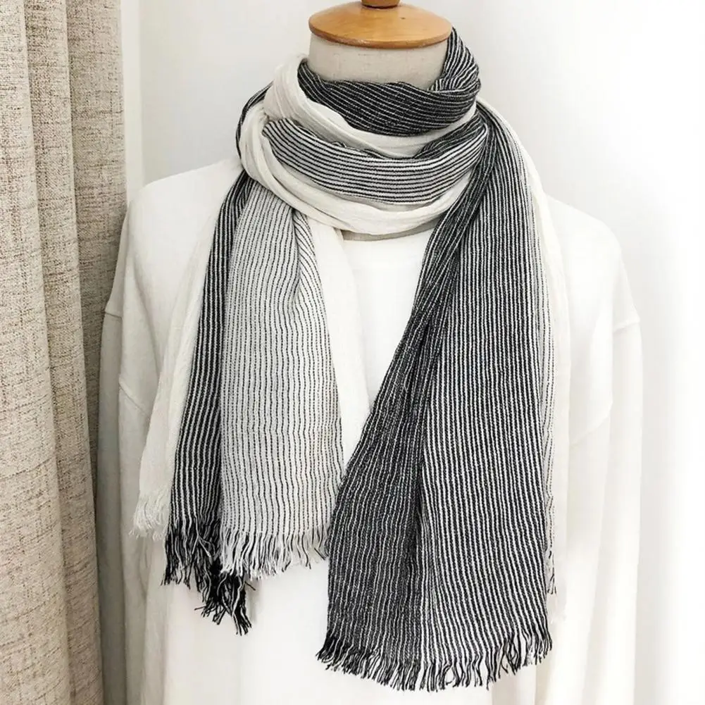 Comfortable Winter Scarf Cozy Scarf Stylish Women's Patchwork Color Tassel Scarf Soft Wrinkle Shawl with for Women
Comfortable Winter Scarf Cozy Scarf Stylish Women's Patchwork Color Tassel Scarf Soft Wrinkle Shawl with for Women
