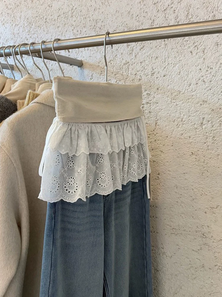 Korean Style Pure Cotton Double Layer White Embroidered Lace Short Skirt Women's Base Layered Spring 2026 New Style Commute
Korean Style Pure Cotton Double Layer White Embroidered Lace Short Skirt Women's Base Layered Spring 2026 New Style Commute