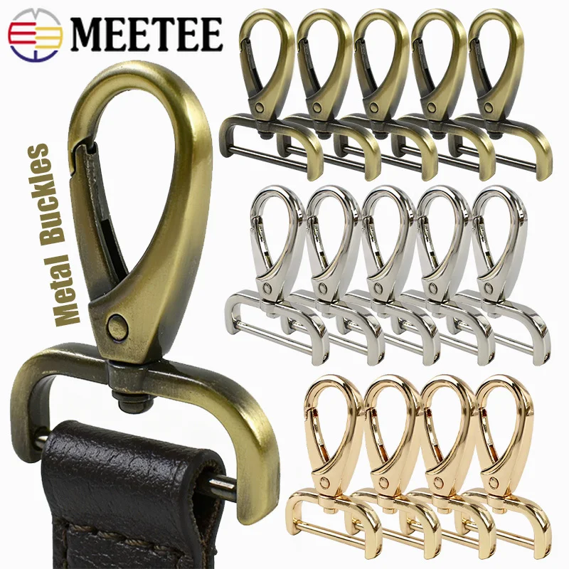 10Pcs 13-38mm Metal Swivel Lobster Clasp Detachable Keychain Snap Hook Bag Strap Connector Carabiner Clips DIY Accessories
10Pcs 13-38mm Metal Swivel Lobster Clasp Detachable Keychain Snap Hook Bag Strap Connector Carabiner Clips DIY Accessories