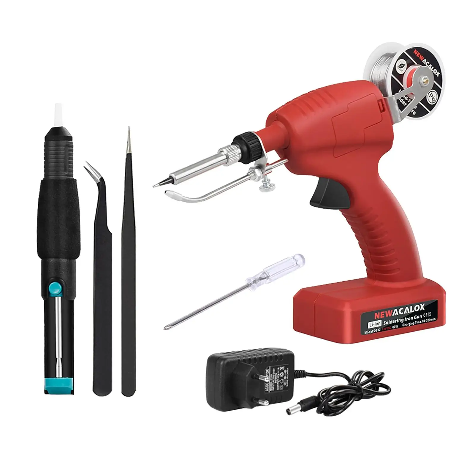 Soldering Welding Kit Automatically Appliance Repair Hand-Held Home DIY 80W Heat Control Cordless Soldering Iron Electric
Soldering Welding Kit Automatically Appliance Repair Hand-Held Home DIY 80W Heat Control Cordless Soldering Iron Electric