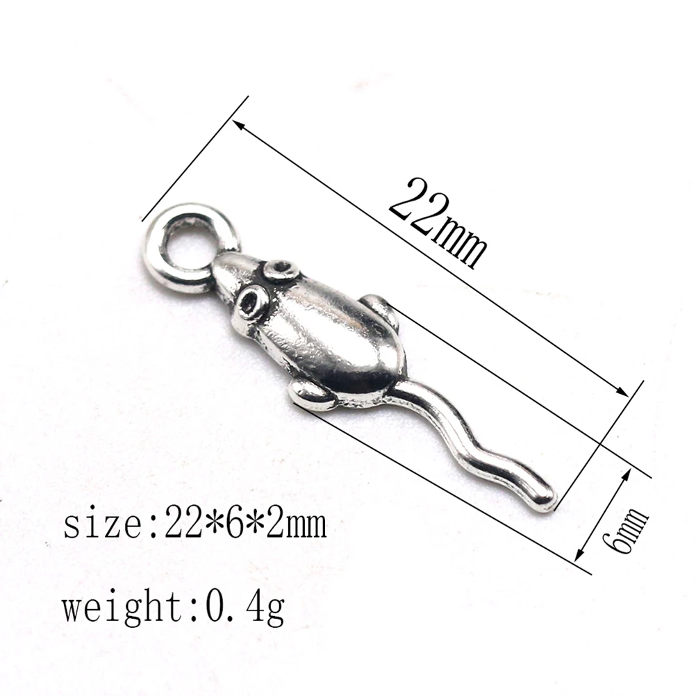 100pcs Alloy Mouse Bracelet Pendant Charm DIY Jewelry Making Metal Charms Set for Necklace Earrings Keychain Crafts Accessories
100pcs Alloy Mouse Bracelet Pendant Charm DIY Jewelry Making Metal Charms Set for Necklace Earrings Keychain Crafts Accessories