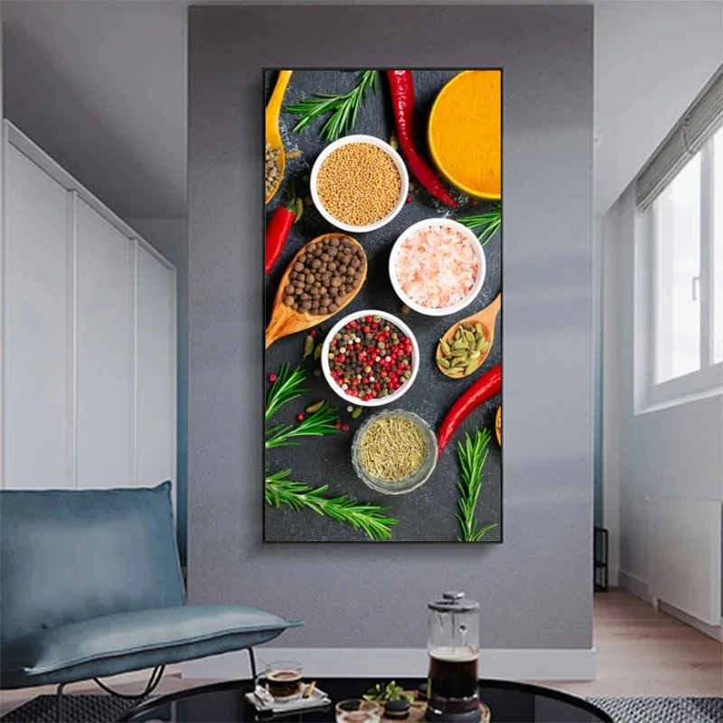 Постеры для кухни, натюрморт, принты, специи, перец, травы, Картина на холсте, настенные картины, кухня, ресторан, комната, домашний декор
Постеры для кухни, натюрморт, принты, специи, перец, травы, Картина на холсте, настенные картины, кухня, ресторан, комната, домашний декор