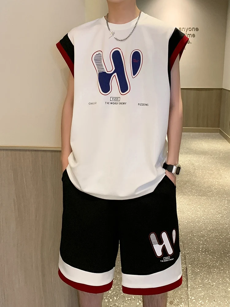 Летний спортивный комплект: мужской костюм для бега и фитнеса, свободный повседневный комплект из двух предметов, большие размеры, полиэстер, спандекс, Гонконг
Летний спортивный комплект: мужской костюм для бега и фитнеса, свободный повседневный комплект из двух предметов, большие размеры, полиэстер, спандекс, Гонконг