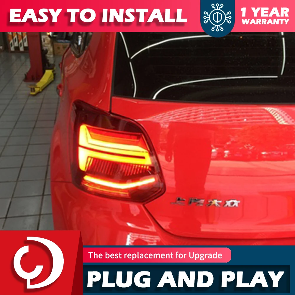 Car Styling for VW Polo Tail Lights 2010-2019 LED Dynamic Signal Tail Lamp LED Tail Light DRL Brake Reverse Auto Accessories
Car Styling for VW Polo Tail Lights 2010-2019 LED Dynamic Signal Tail Lamp LED Tail Light DRL Brake Reverse Auto Accessories